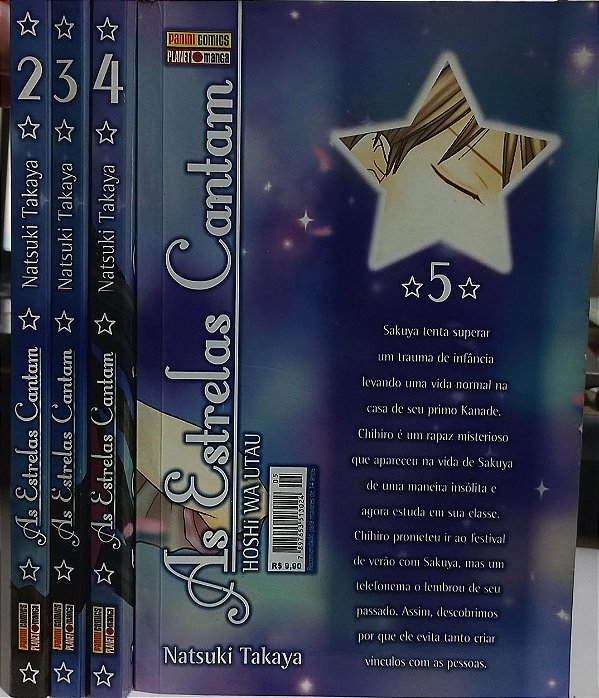 Kit As Estrelas Canatm - 4 Mangás