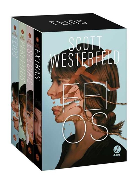 Box Feios 4 Volumes - Scott Westerfeld + Marcadores (Marcas)