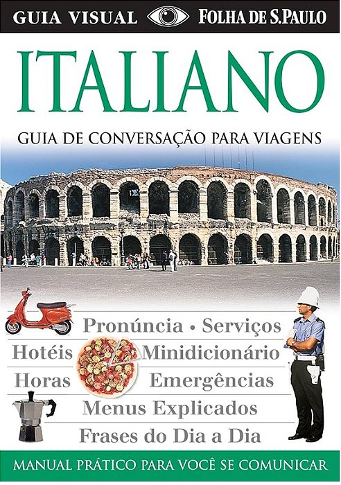 Guia de conversação em Italiano - Guia visual folha