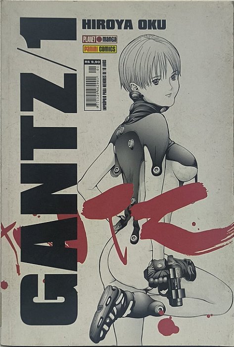 Mangá  - Gantz vol 1-  Hiroya Oku