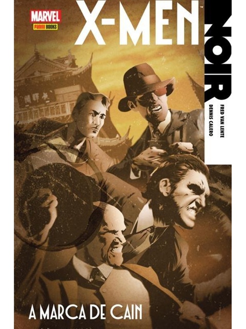 X-Men Noir: A Marca de Cain - HQ Marvel Capa Dura