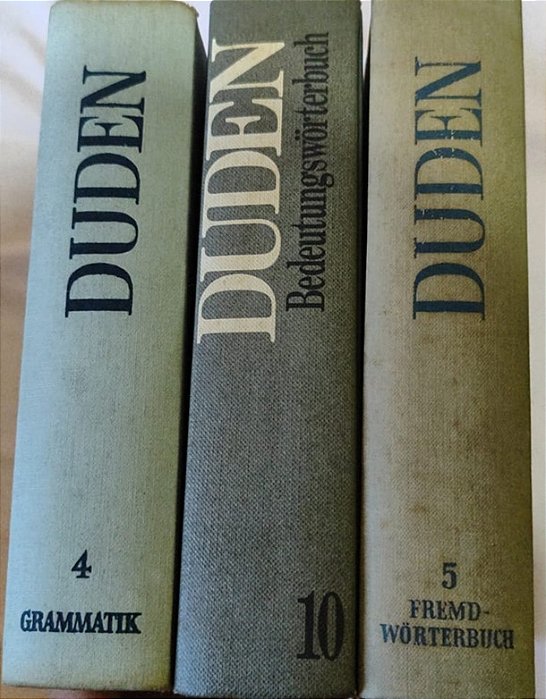 Kit 3 Volumes Duden - Dicionário Alemão