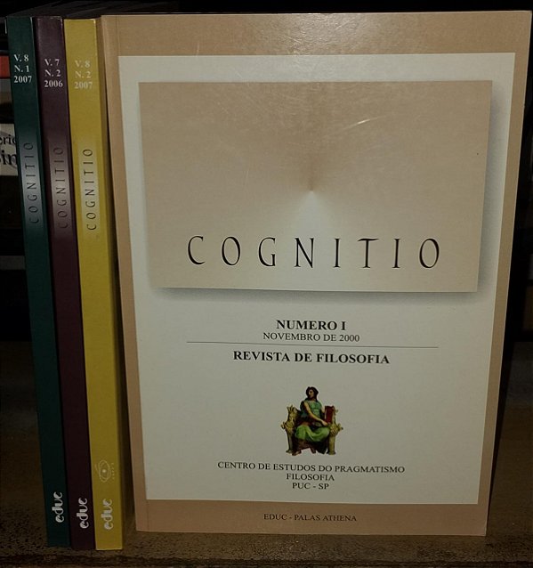 Kit 4 Revistas Cognitio - Filosofia