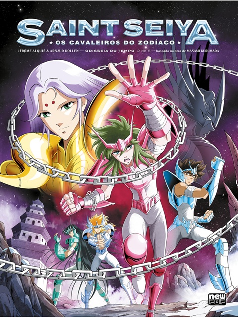 Saint Seiya (Os Cavaleiros do Zodíaco) - Odisseia do Tempo: Volume 2 - Jerome Alquié - HQ'