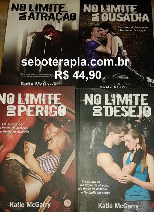 Coleção no limite da ousadia 4 volumes - Katie Mcgarry