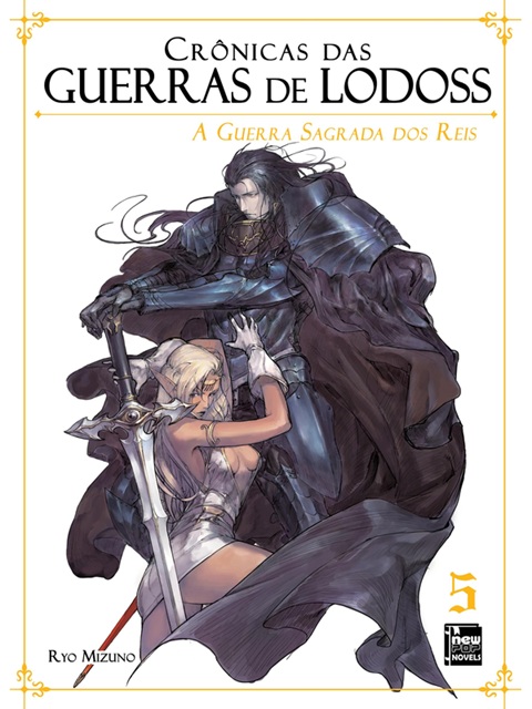 Cronicas das Guerras de Lodoss 5 - Ryo Mizuno - Novo e Lacrado