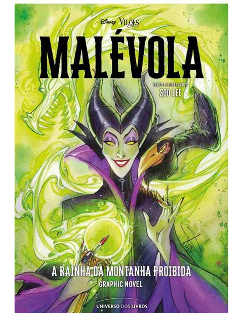 Malevola: A rainha da Montanha Proibida Graphic Novel - Novo e Lacrado HQ