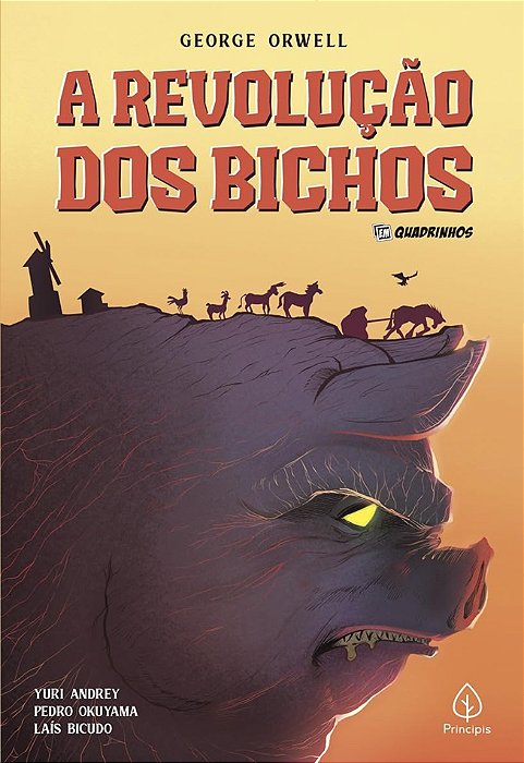 A revolucao dos bichos - Em quadrinhos - George Orwell - Novo e Lacrado