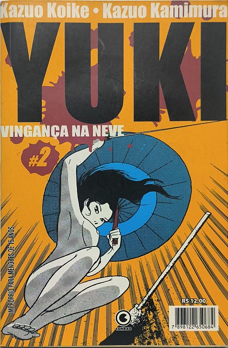 Yuki - Vingança na Neve vol 2 - Kazuo Koike (mangá)