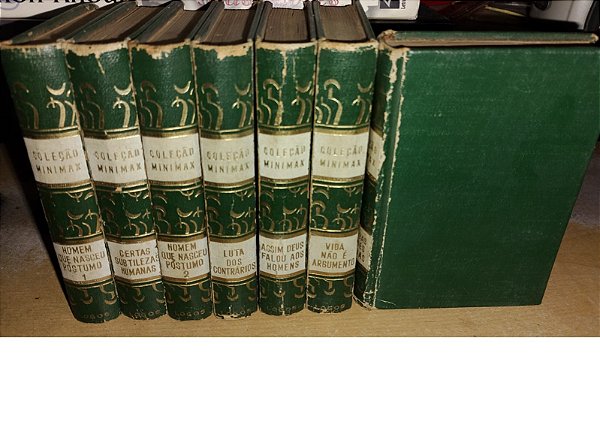 Coleção Minimax - Mário Ferreira Dos Santos - A Casa Das Paredes Geladas + 6 Volumes