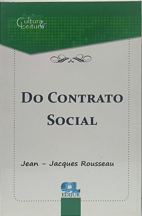 Do Contrato Social - Jean-Jacques Rousseau