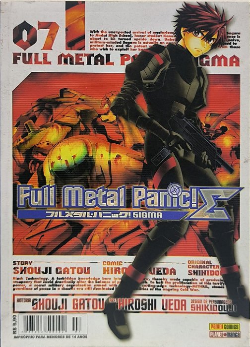 Full Metal Panic! Sigma - Shouji Gatou Vol 7 Mangá