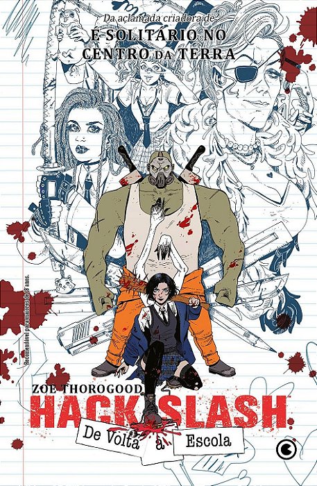 Hack/Slash: De Volta à Escola - HQ Adulto 18+ - Novo e lacrado