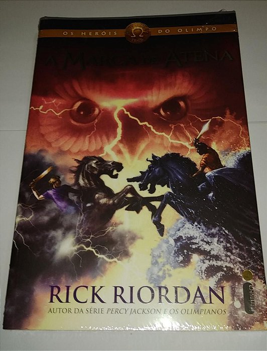 A marca de Atena - Rick Riordan - Série os heróis do Olimpo (marcas)