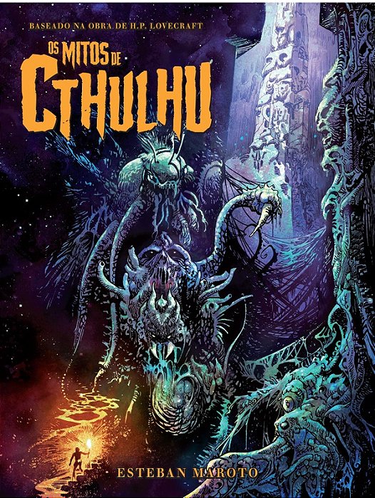 Os Mitos de Cthulhu (Volume único) - Esteban Maroto - HQ'