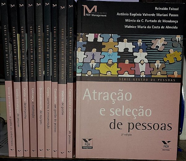 Coleção FGV - Série Gestão de pessoas - 10 volumes