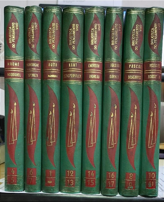 Kit Biblioteca do pensamento vivo - 8 Volumes