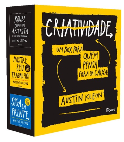 Box criatividade - Austin Kleon - 3 Volumes