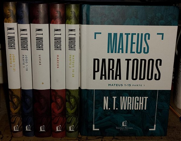 Kit Evangelhos para todos - N. T. Wright - 6 Volumes - Capa Dura