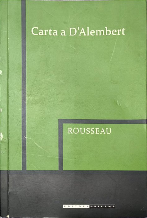 Carta a D'Alembert - Rousseau