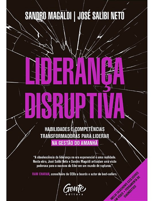 Liderança disruptiva - Sandro Magaldi - novo e lacrado