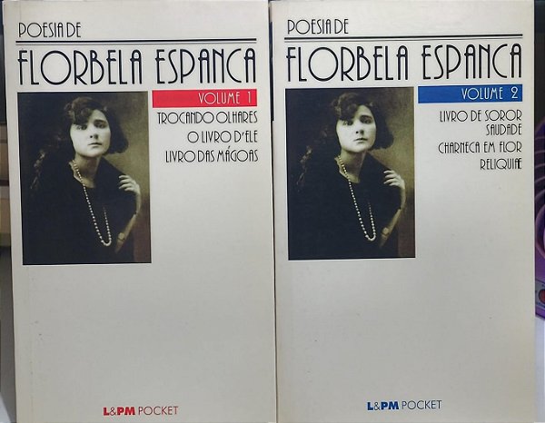 Poesia de Florbela Espanca - 2 Volumes - Lpm pocket