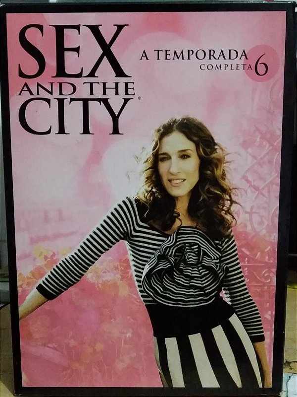 Box Sex and the City - 6ª Temporada completa Original - 5 discos