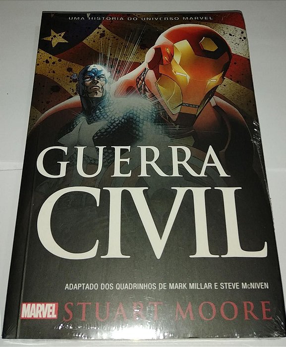 Guerra Civil - Stuart Moore - Universo Marvel - Lacrado