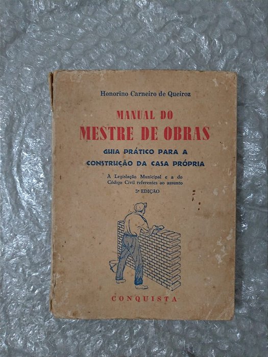 Manual do Mestre de Obras - Honorino Carneiro de Queiroz