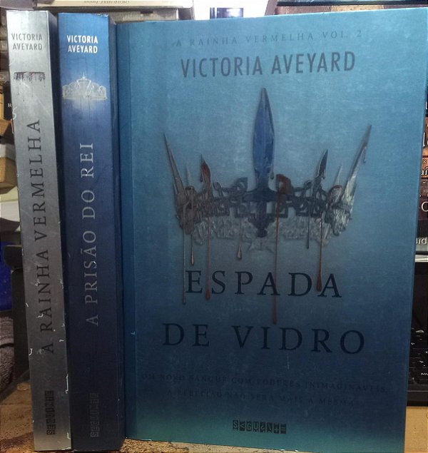 Kit 3 Volumes A Rainha Vermelha - Victoria Aveyard