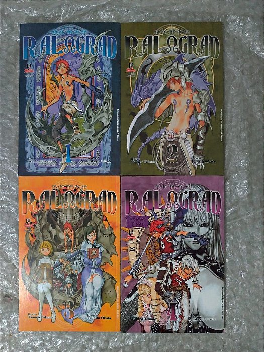 Coleção Blue Dragon: Ral Grad - Tsuneo Takano C/4 volumes