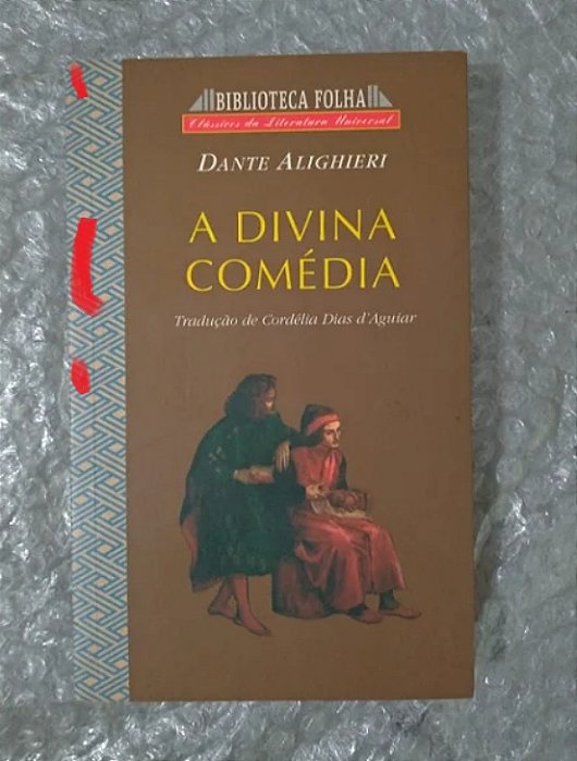 A Divina Comédia - Dante Alighieri - Biblioteca Folha (marcas)