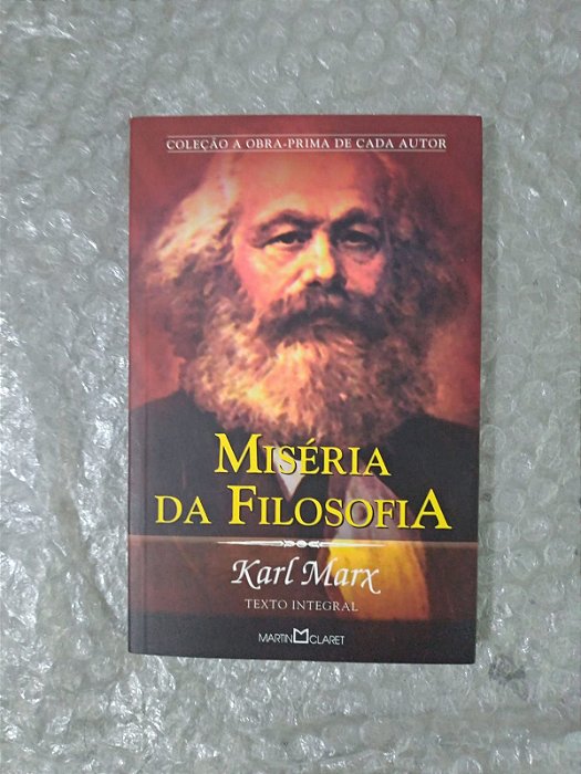 Miséria da Filosofia - Karl Marx