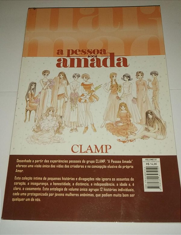 A Pessoa amada - Clamp - Ed. New
