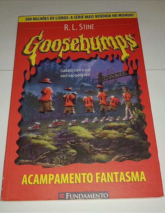 Goosebumps - R. L. Stine - Acampamento fantasma (marcas)