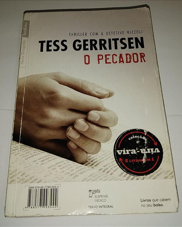 O Pecador + O Cirurgião - Tess Gerritsen - Coleção vira-vira 2 em 1