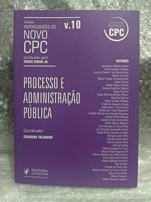 Processo e Administração Pública - Eduardo Talamini (Coord)