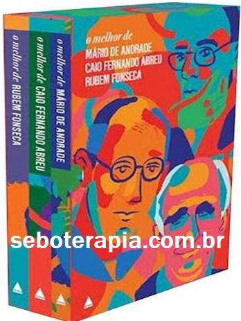 O melhor de Mário de Andrade - Caio Fernando Abreu - Rubem Fonseca (lacrado)
