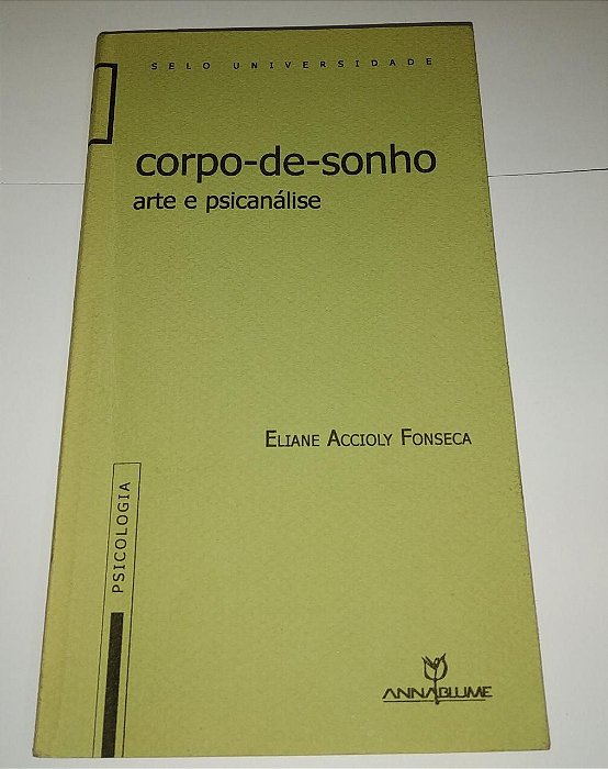 Corpo-de-sonho - Arte e psicanálise - Eliane Accioly Fonseca