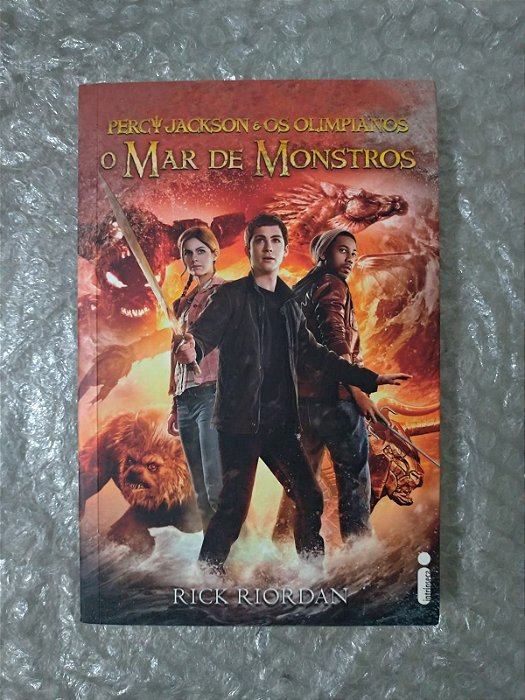 Percy Jackson e os Olimpianos: O Mar de Monstros - Rick Riordan (Capa do Filme)