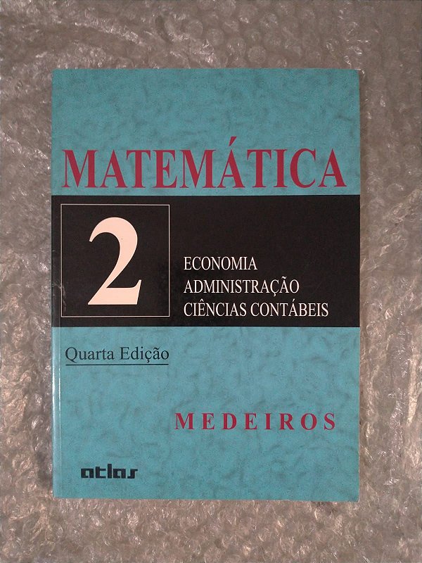 Matemática 2 - Sebastião Medeiros da SIlva