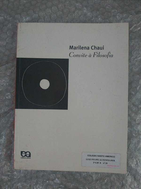 Convite à Filosofia - Marilena Chaui