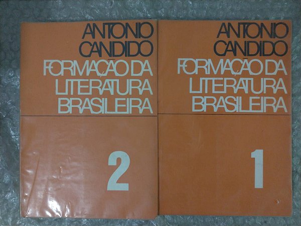 Formação da Literatura Brasileira Vols. 1 e 2 - Antonio Candido