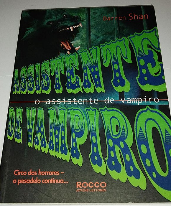 O Assistente de vampiro - Darren Shan