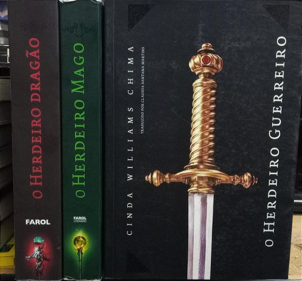Kit O herdeiro guerreiro - Cinda Williams Chima - 3 Volumes