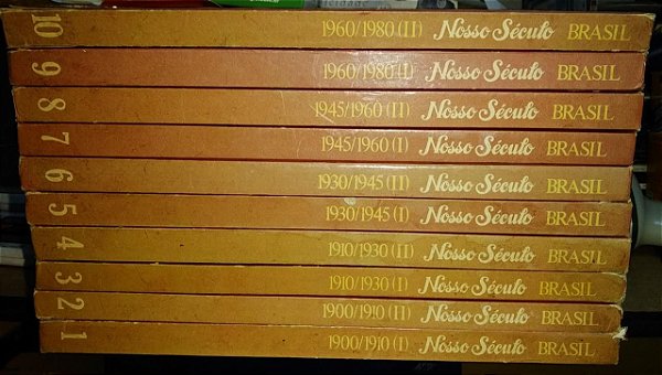 Coleção Nosso Século Brasil - Editora Abril - Completa 10 volumes