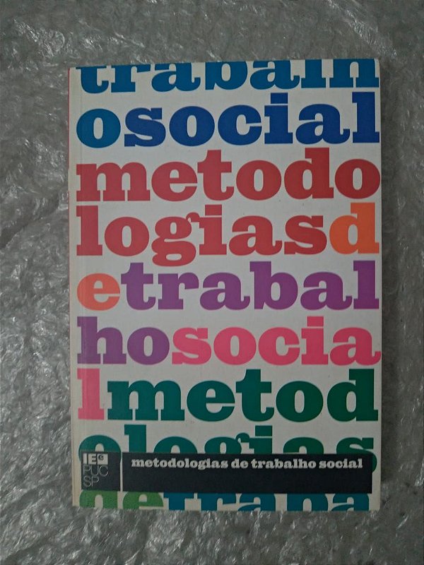 Metodologia de Trabalho Social - Org. Carola Carbajal
