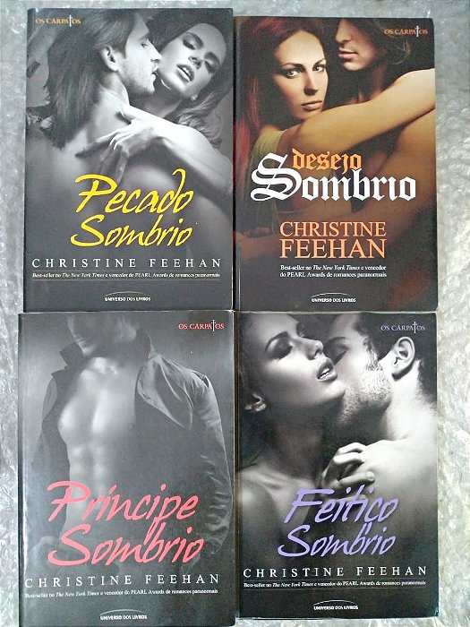 Coleção Os Cárpatos - Christine Feehan C/4 Livros