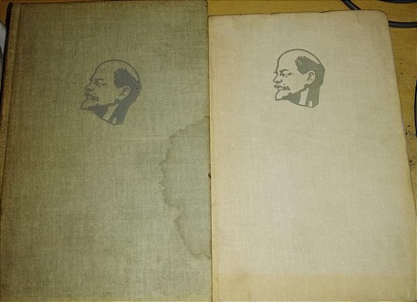 V. I. Lenin - Obras Escogidas (Em Espanhol) 2 volumes (Do total de 3) - Em Espanhol