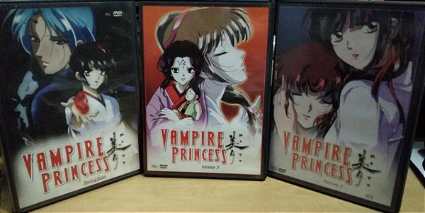 Coleção Vampire Princess 1 2 e 3 - DVD's